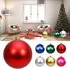 Ball Shape New Year Decoration Matte Finish Matte Ball Festive Ornament Shopping Mall