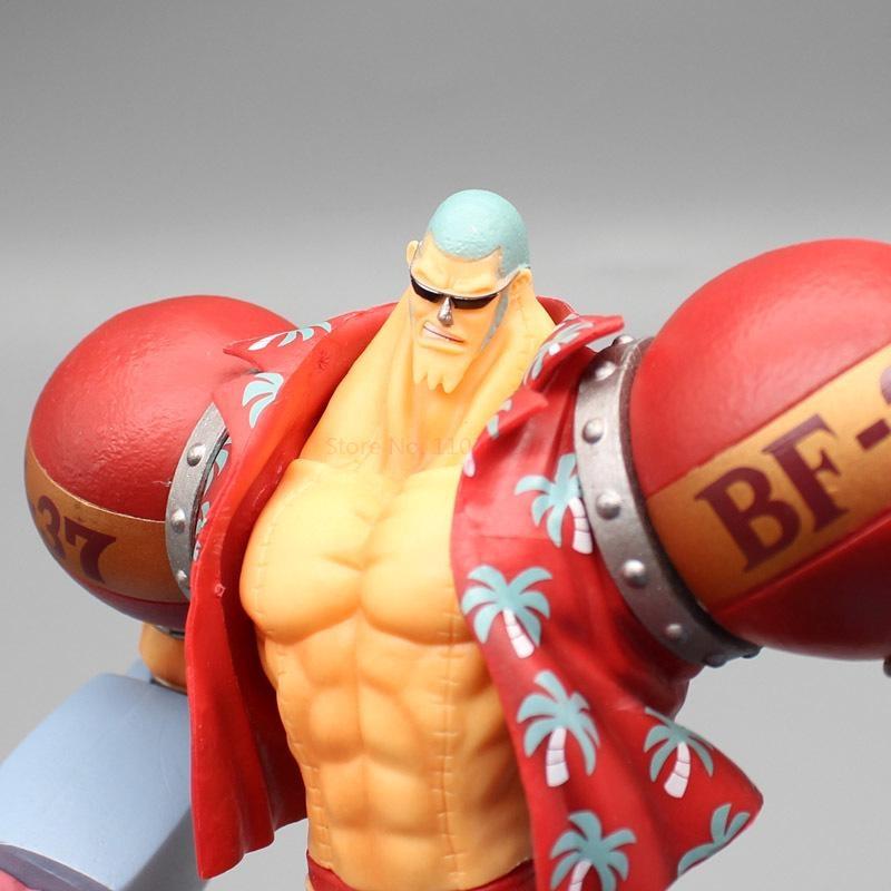 Аниме One Piece Фигурка Фрэнки GK Соломенная Шляпа Пираты Статуя ПВХ Фигурка Коллекция Модель Игрушка Кукла Подарок