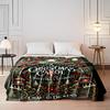 Christmas Carol Blanket Design for all seasons blanket lunch break throw gift