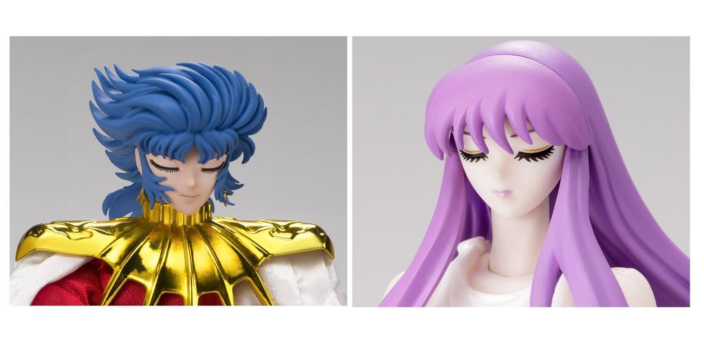 Saint Seiya Myth Cloth Saint Seiya Legend of Crimson Youth Sun God Abel Goddess Athena Legend of Crimson Youth Memorial Set & (2 Figures)