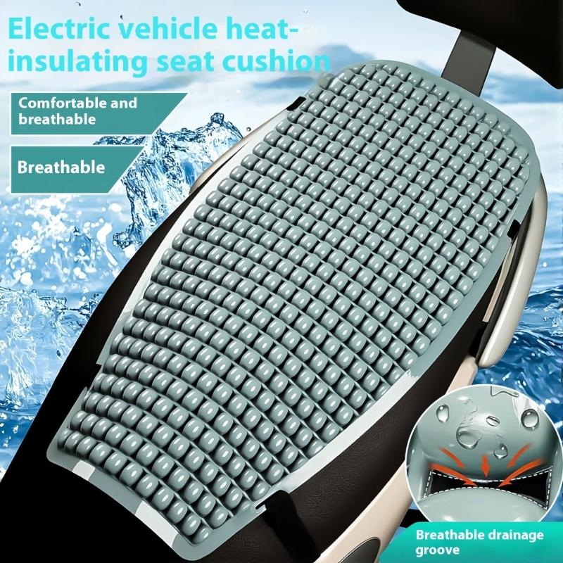 Motorcycle Gel Seat Cushions Breathable Heat Insulation Air Pad Cover Antislip SunscreenSeat Cover Shock Absorption