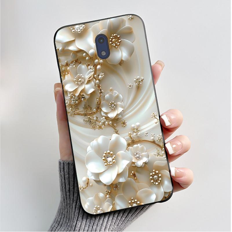 For Nokia 3 Case For Nokia 3.1 Phone Case Luxury Fashion Butterfly Flowers Soft Slim Black Silicone Back Cover for Nokia3 Casing