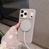 Магнитный чехол для телефона с отводом тепла для iPhone 17 Air 16 15 14 13 12 Pro Max для Magsafe Сотовый сетчатый охлаждающий противоударный чехол