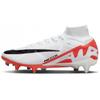 Zoom Mercurial Superfly 9 Удобная посадка SG (Металлические длинные шипы) Прочные Нескользящие Футбольные Бутсы Мужские Футбольные Бутсы Белые Красные Черные DJ5166-600
