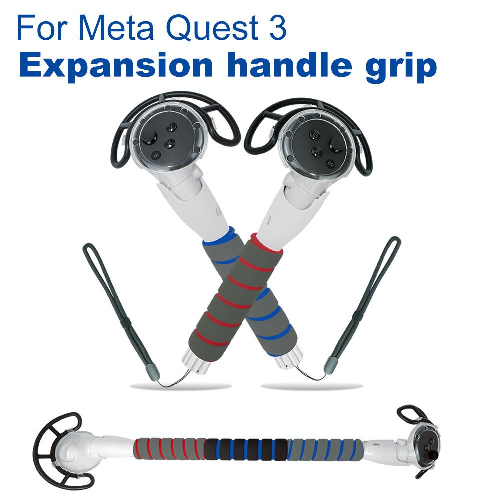 VR Games Extension Handle Controller Grips For Meta Quest 3 Accessories Играйте в VR Games More Immersive For Quest 3 Accessories
