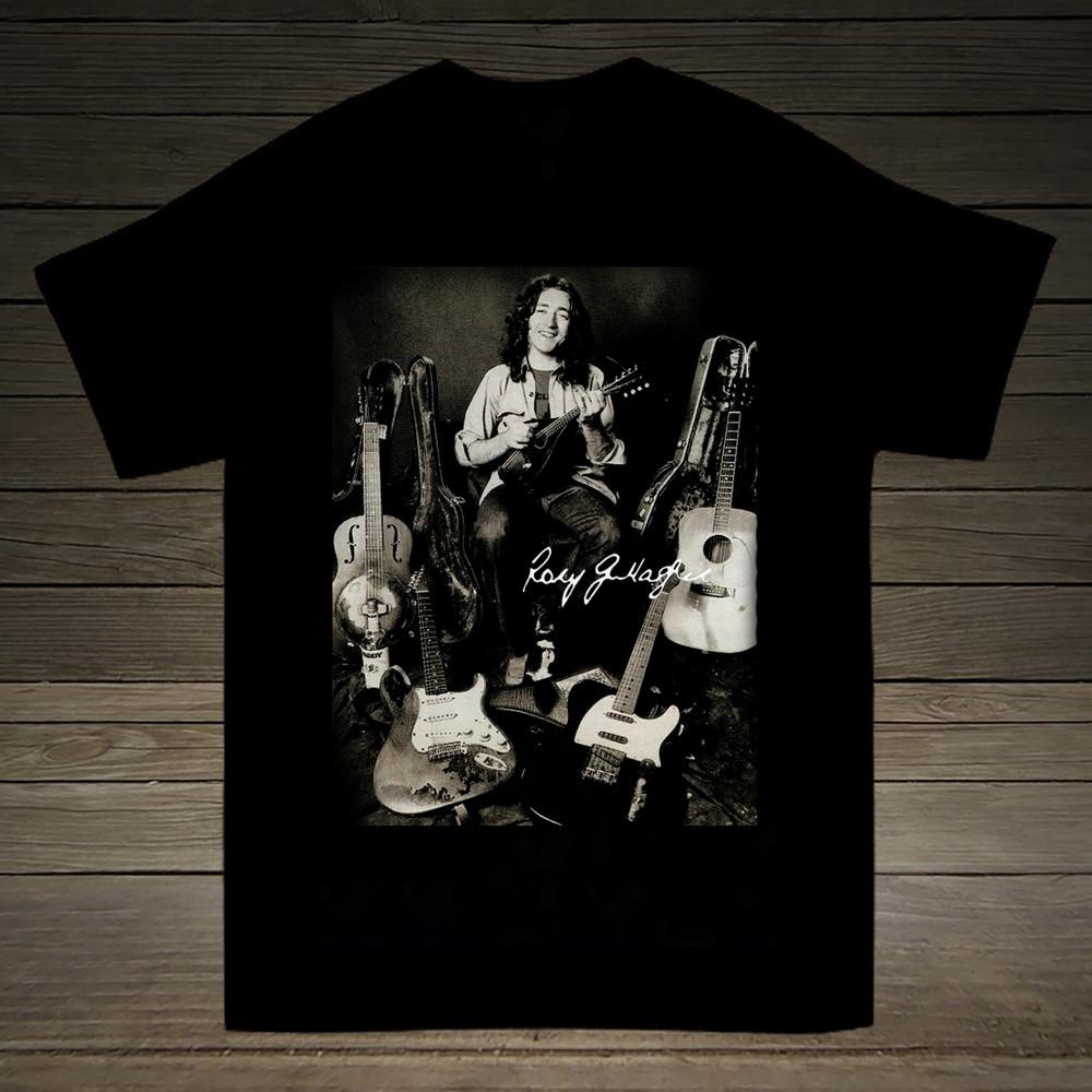 Rory Gallagher Basic Gift For Fan Cotton Black S4XL Unisex TShirt Unisex T-Shirt
