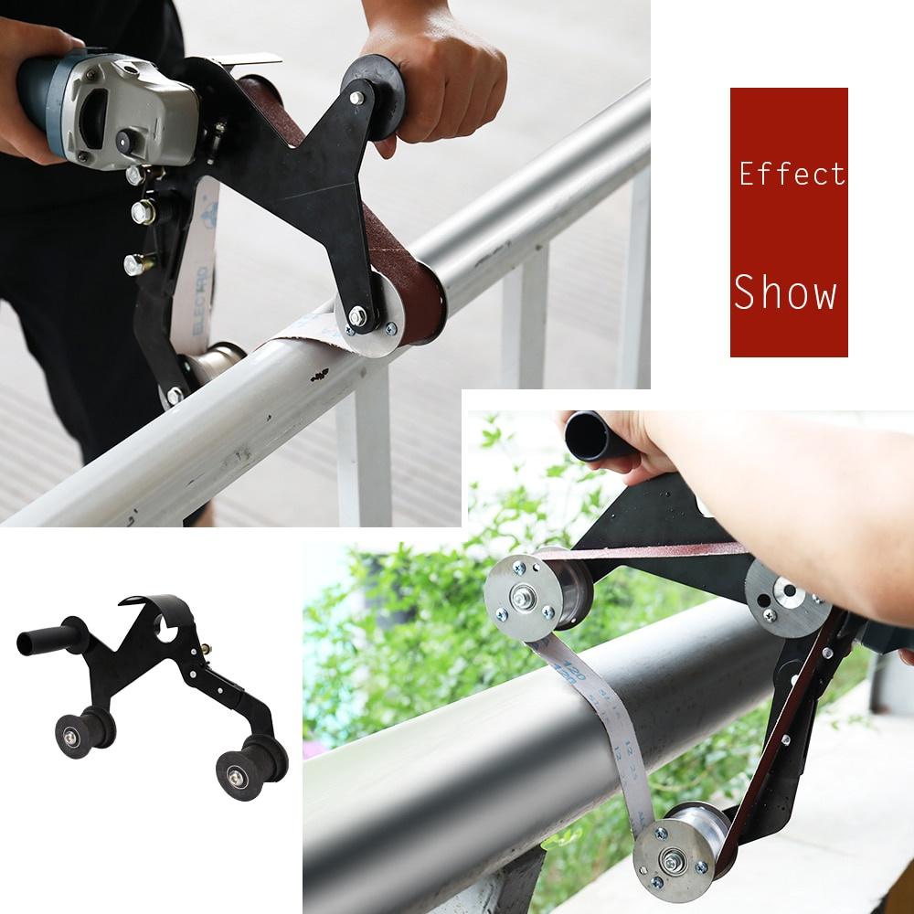 M10/M14 Железный угловой шлифовальный станок Адаптер шлифовальной ленты Аксессуары для шлифовальной машины Шлифовальная полировальная машина