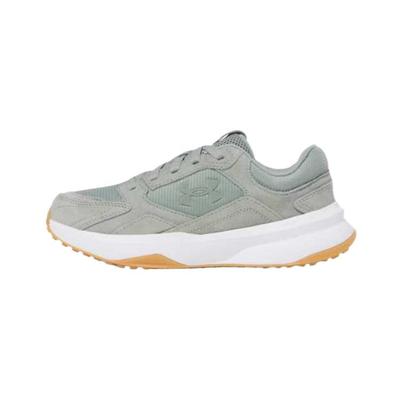 Замшевые женские кроссовки Charged Edge цвета зеленого кремния Белые 6003014-348