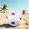 1PC Purple Floral Abstract Colorful Soccer Ball Size 5 Football Machine Sewn Indoor/Outdoor Universal Football A70
