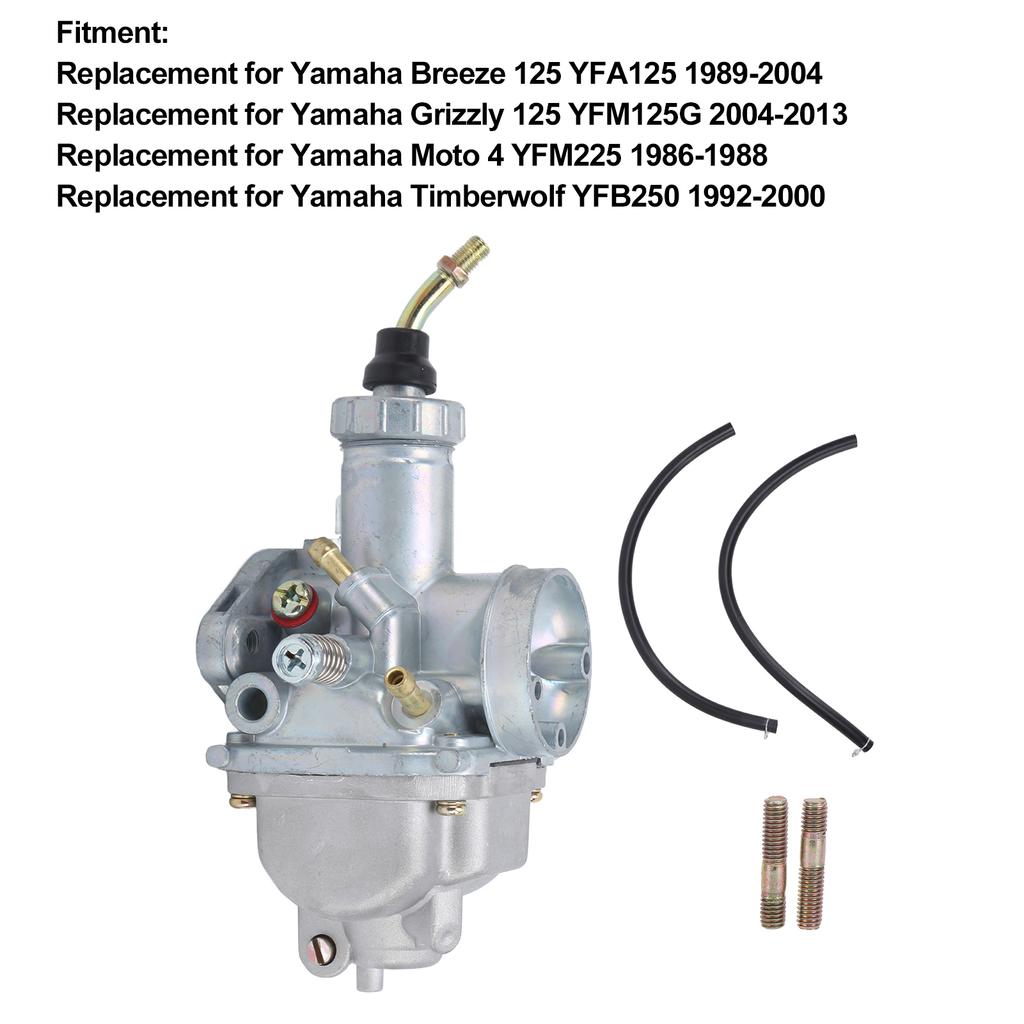 Карбюратор Замена карбюратора для Yamaha Breeze Grizzly 125 Timberwolf 250 Moto 4 YFM225