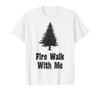 Twin Peaks Fire Walk With Me Tree Cutout Graphic Tee T-Shirt