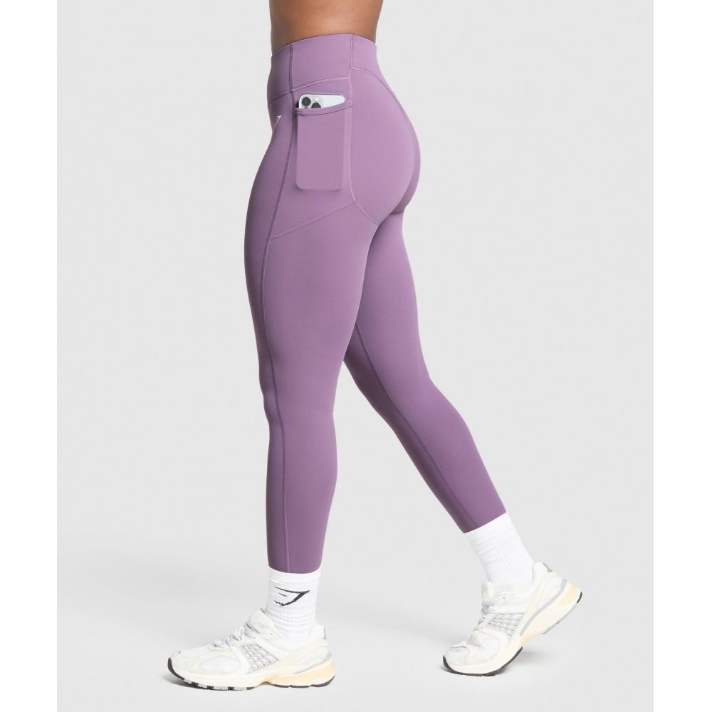 Gymshark Подъемные леггинсы с карманами Mood Purple B7a4n Pb57
