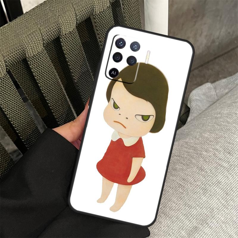 Yoshitomo Nara Case For Oppo A18 A38 A58 A78 A98 A74 A94 A54 A40 A60 A80 A16 A76 A96 A15 A57S A17 A77 Cover