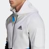 adidas Повседневная спортивная куртка с капюшоном, мужская верхняя одежда, многоцветная HC5490