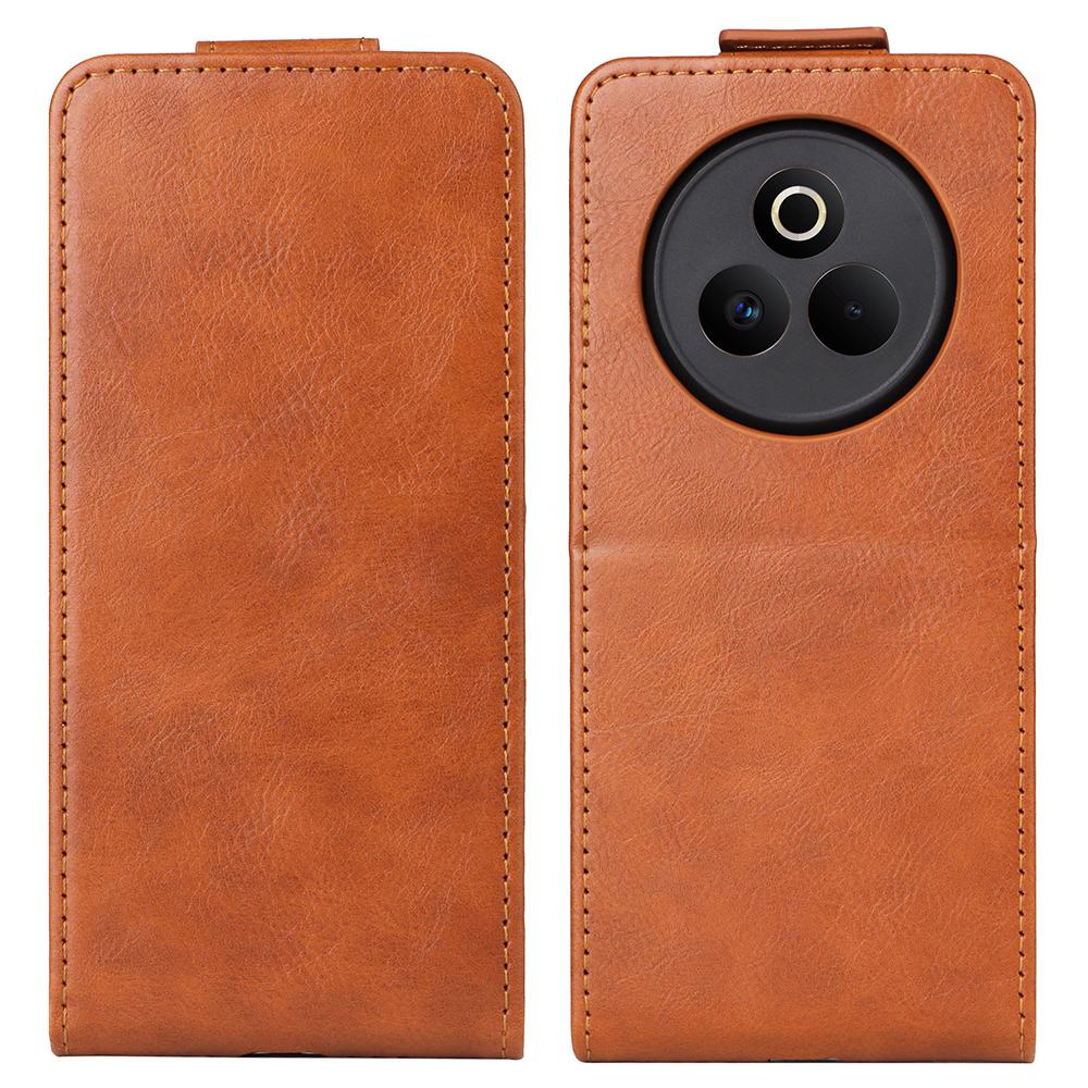 Для Realme P3 Pro 5G Чехол-подставка Магнитная застежка Вертикальный откидной кожаный чехол для телефона с держателем для карт