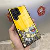 Чехол для телефона D-Dragon Quest Slime для S25 Ultra Samsung S24 Fe S22 S20 S21 23 Plus Galaxy A54 A34 A53 A16 Стеклянная крышка