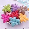 10PCS Mix Colorful Resin Cartoon Rose Bee Figurines Flat Back Stone DIY Wedding Bow Decor Scrapbook Christmas Accessories Crafts