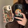 Отличный чехол для телефона Ramen Wave Japan, жесткий кожаный чехол для телефона iPhone 13 12 Mini 11 14 Pro Max Xs X Xr 7 8 Plus 6 6s Se, чехол