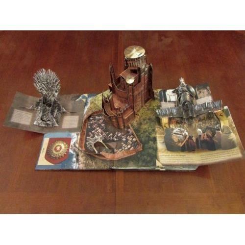 Путеводитель-раскладушка - Игра престолов - Вестерос - 5 раскладывающихся листов - Иллюстрированное издание - Коллекционная книга