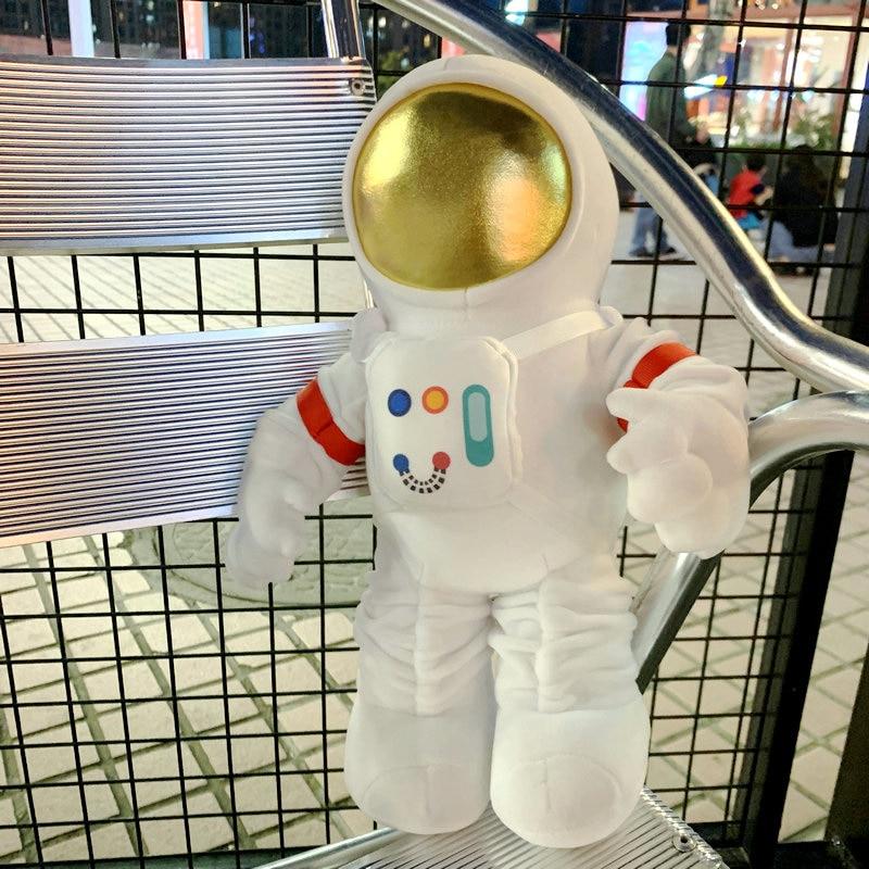 Плюшевая игрушка астронавт и космический корабль, мягкая игрушка в стиле научной фантастики, мягкая кукла, детские игрушки, креативные игрушки, детский подарок на день рождения