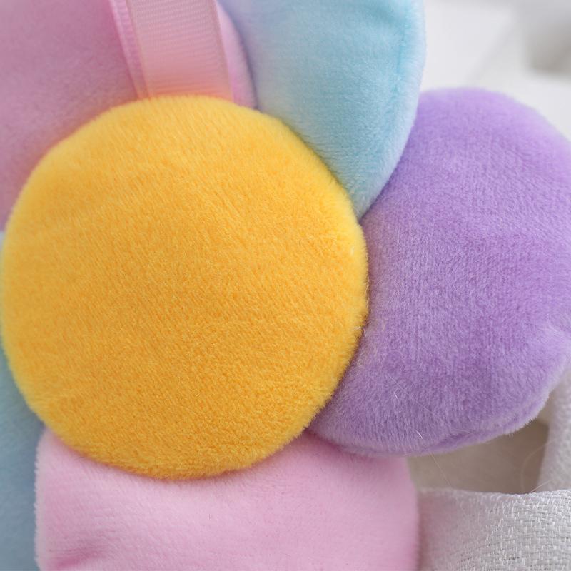 Плюшевые солнечные цветы автомобильные брелки женские женские сумки подвеска брелок аксессуары подарок