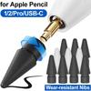 Сменные наконечники для Apple Pencil 1-го и 2-го поколений iPencil Гладкие запасные наконечники для стилуса iPad Pro Pencil 1/2 Тонкий наконечник