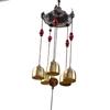 Best Wishes Lucky Metal Wind Chime Bell Outdoor Garden Classical Pavilion Hanging Decoration