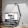 Double Head LED Desk Lamps Dimmable Led Computer Monitor Light Adjustable USB Table Lamp Office Study Reading Lighting Fixture