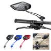 1 Pair Bicycle Rear Bike Handlebar End Mirror MTB Side Safety View Mirror Road Cycling Flexible Rearvi