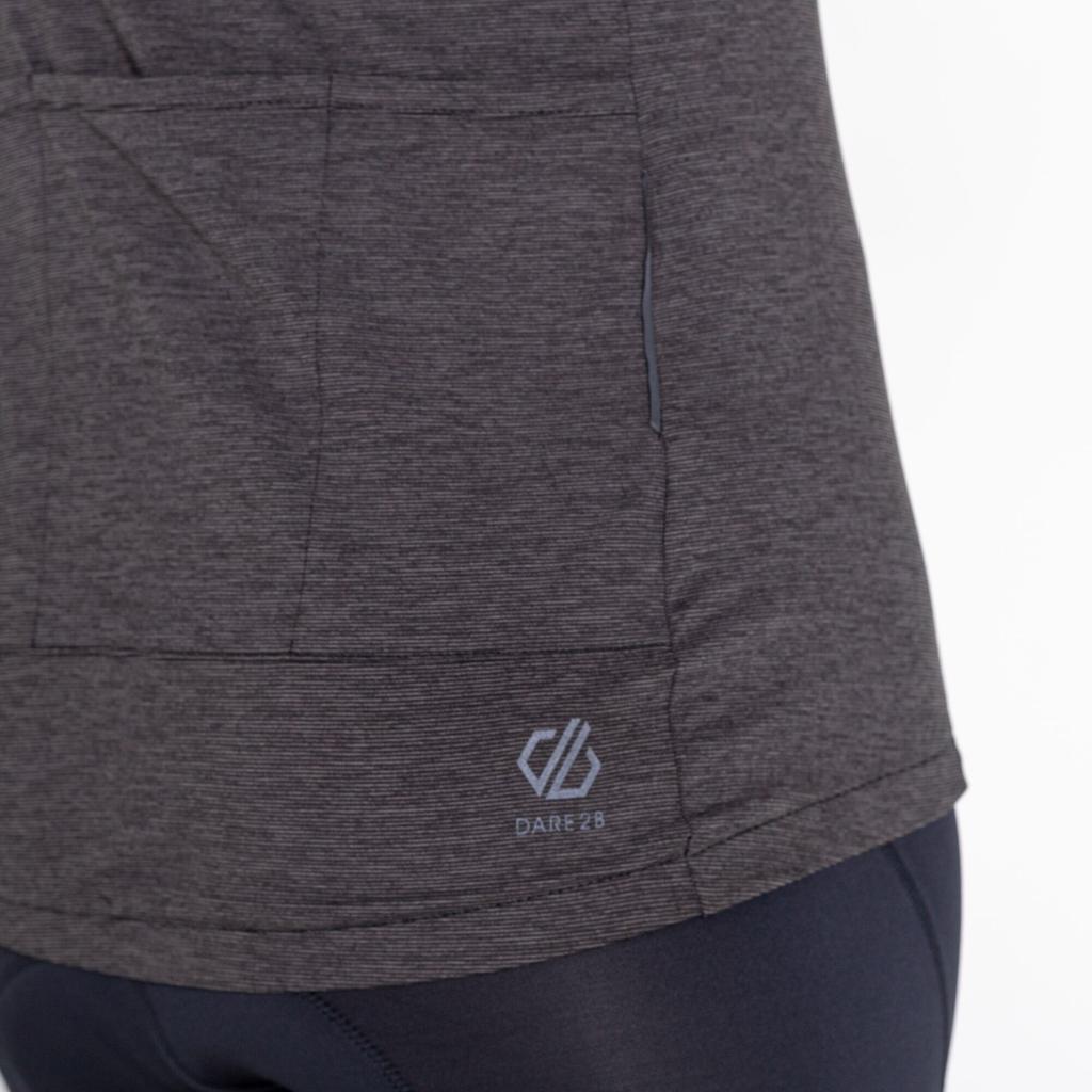 Womens/Ladies Pedal Through It Marl Lightweight Jersey