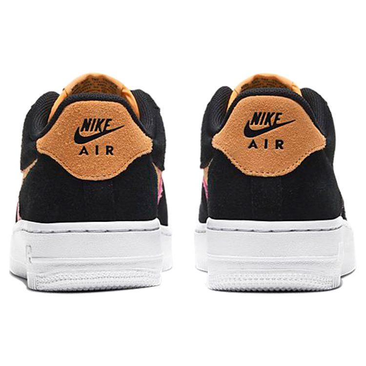 Nike Air Force 1 Low top Skateboard Shoes Black Pink Unisex CJ4093-002