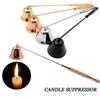 Gold Bell Shaped Stainless Steel Home Tools Candle Wicks Extinguisher Trimmer Cutter Candle Snuffer