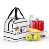 Cute Dog Pattern Insulated Lunch Bag Portable Thermal Tote For Work Picnic Meal Container