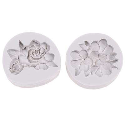 Силиконовая форма в форме цветка Diy Gardenia Plumeria Rubra Форма для мыла и помадки для торта