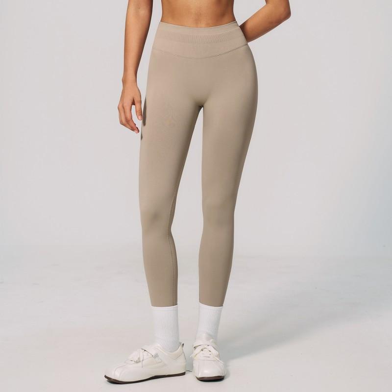 High-Waisted Seamless Yoga Leggings Women Breathable Quick-Dry Compression Fitness Pants Slimming Tummy Control Running