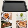 Carbon Steel Baking Sheet Pizza Mold Cookie Pan Durable Bread Cake Baking Tray  Kitchen