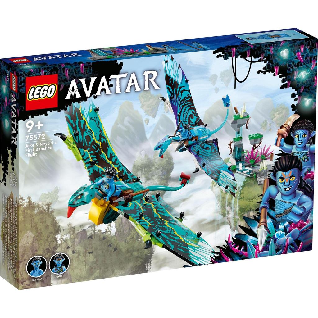 LEGO Аватар Джейк и первый полет Банши 75572 Игрушечный блок представляет Фэнтези Фильм Мальчики Девочки 9 лет и старше Нейтири