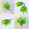 Synthetic Fern With Green Color For Home Garden Wedding And Photography Applications