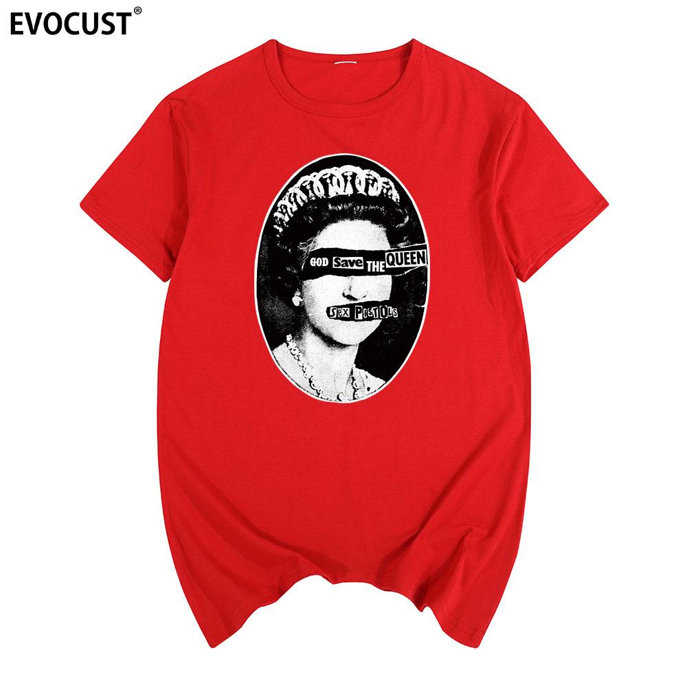 God Save The Queen Sex Pistols Tshirt Cotton Unisex T Shirt New Tee Tshirt Unisexs Unisex Fashion