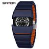 SANDA 9503 Quartz Watch Creative Wristwatch Simple Waterproof Casual Watches for Man reloj hombre Fashion Men's