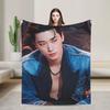 Choi San Singer Blankets Quality Soft Warm  Throw Blanket Autumn Students Couch Chair Sofa Bed Funny Bedspread