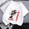 Sonics Baby Cotton T Shirt Hedgehog Boys Girls T-Shirts Cartoon Anime Toddler Tees Tops Summer Kids Clothes Birthday Gift