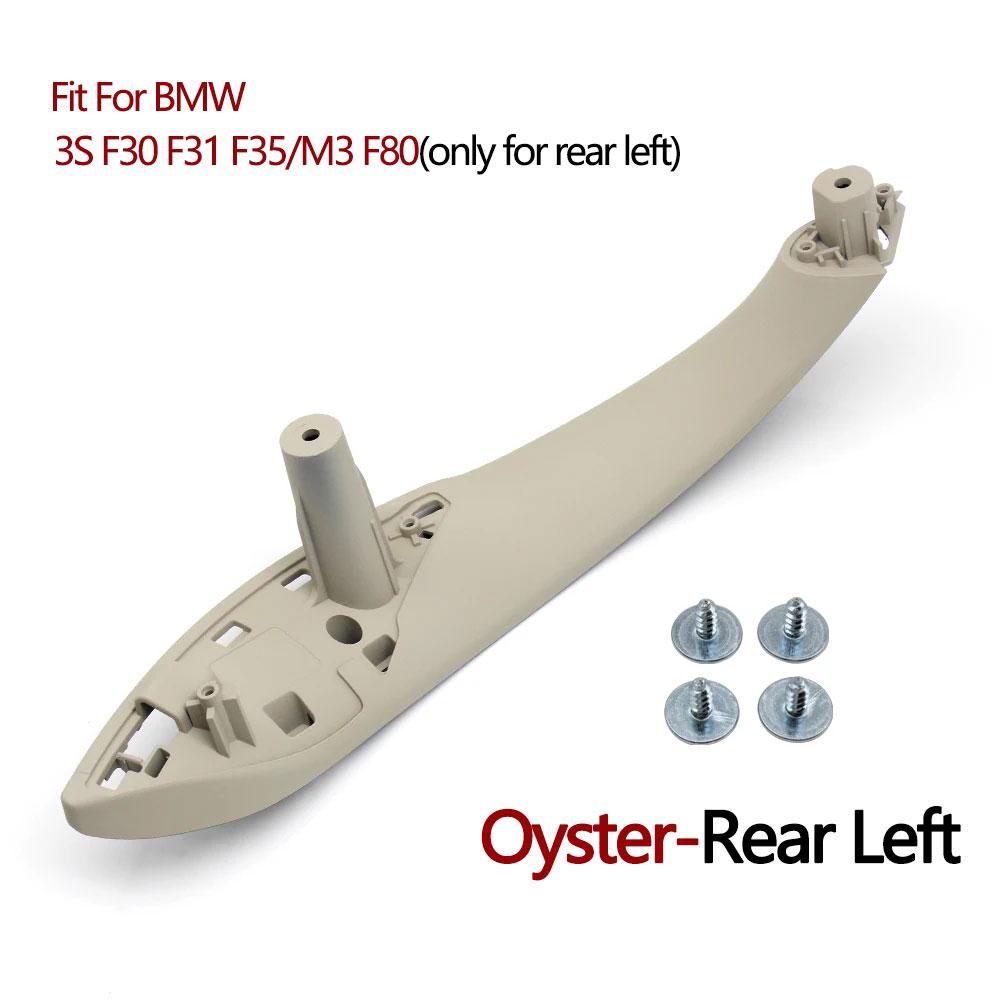 Car Interior Door Pull Handle Inside Panel Trim For BMW 3 4 Series M3 M4 F30 F80 F31 F32 F33 F34 F35 F36 F82 2013-2018