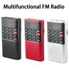 Mini Portable FM Radio Wireless Speaker MP3 Music Player with Recording Support Handsfree TF Card USB Headphone Play