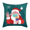 Christmas Themed Pillowcases Car Accessories Office Santa Claus Living Room Sofa Home Pillowcases