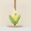 Enchanting Soft Plush Onion And Corn Keychain Cute Vegetable Accessory Gift