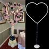 Balloon Holder Birthday Wedding Ballons Stand Decorations Heart Shape Balloon Stand Base Hoop Stick Ballons Arch Decor
