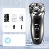 Электробритва Бритвенная машинка Мужская 3D Плавающая Зарядка Нож для бороды Мужская Трехлопастная Бритва Инструмент для удаления волос Мужской Триммер