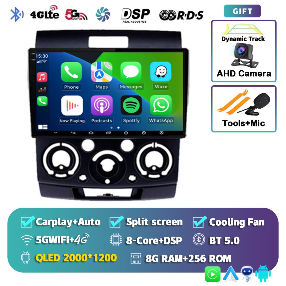 Android 14 автомобильное радио для Ford Everest Ranger Mazda BT50 BT-50 2006 2007 2008 - 2010 GPS мультимедиа видеоплеер головное устройство стерео