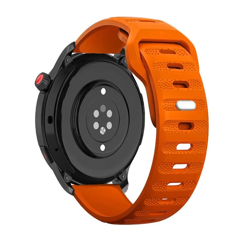 Силиконовый ремешок 20 мм 22 мм для Samsung Galaxy Watch 6 5/4 44 мм 40 мм Classic 46 мм 42 мм Спортивный ремешок Браслет для Galaxy Watch 5Pro 45